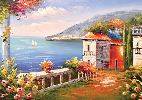 Ks Games Garden Sea 500 Parça Puzzle