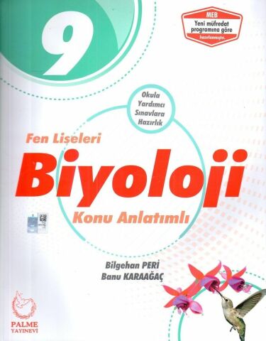 Palme Yayınları 9. Sınıf Fen Liseleri Biyoloji Konu Anlatımlı