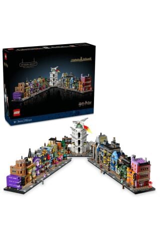 ® Harry Potter™ Diagon Yolu Büyücü Mağazaları 76444 - 18+ Koleksiyonluk Model Yapım Seti (2750P)