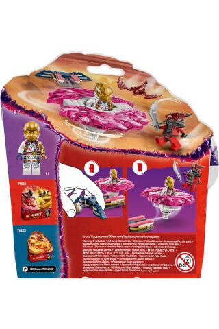 ® NINJAGO® Sora’nın Ejderha Spinjitzu Topacı 71824 - 6+ Yaratıcı Oyuncak Yapım Seti (56 Parça)
