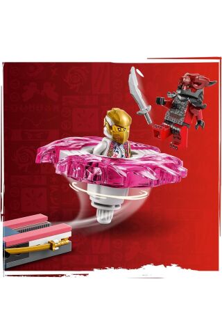 ® NINJAGO® Sora’nın Ejderha Spinjitzu Topacı 71824 - 6+ Yaratıcı Oyuncak Yapım Seti (56 Parça)