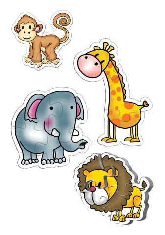 Ks Games Orman Hayvanları Baby Puzzle