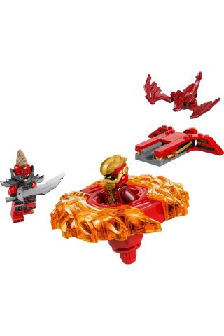 ® NINJAGO® Kai'nin Ejderha Spinjitzu Topacı 71823 - 6+ Yaratıcı Oyuncak Yapım Seti (54 Parça)