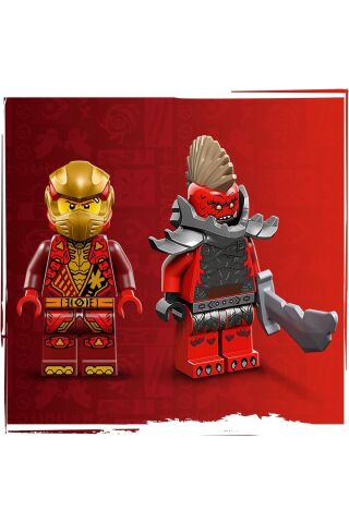 ® NINJAGO® Kai'nin Ejderha Spinjitzu Topacı 71823 - 6+ Yaratıcı Oyuncak Yapım Seti (54 Parça)