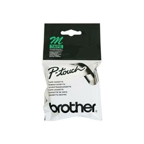 Brother PT M 9MM  Beyaz Üzerine Mavi Etiket