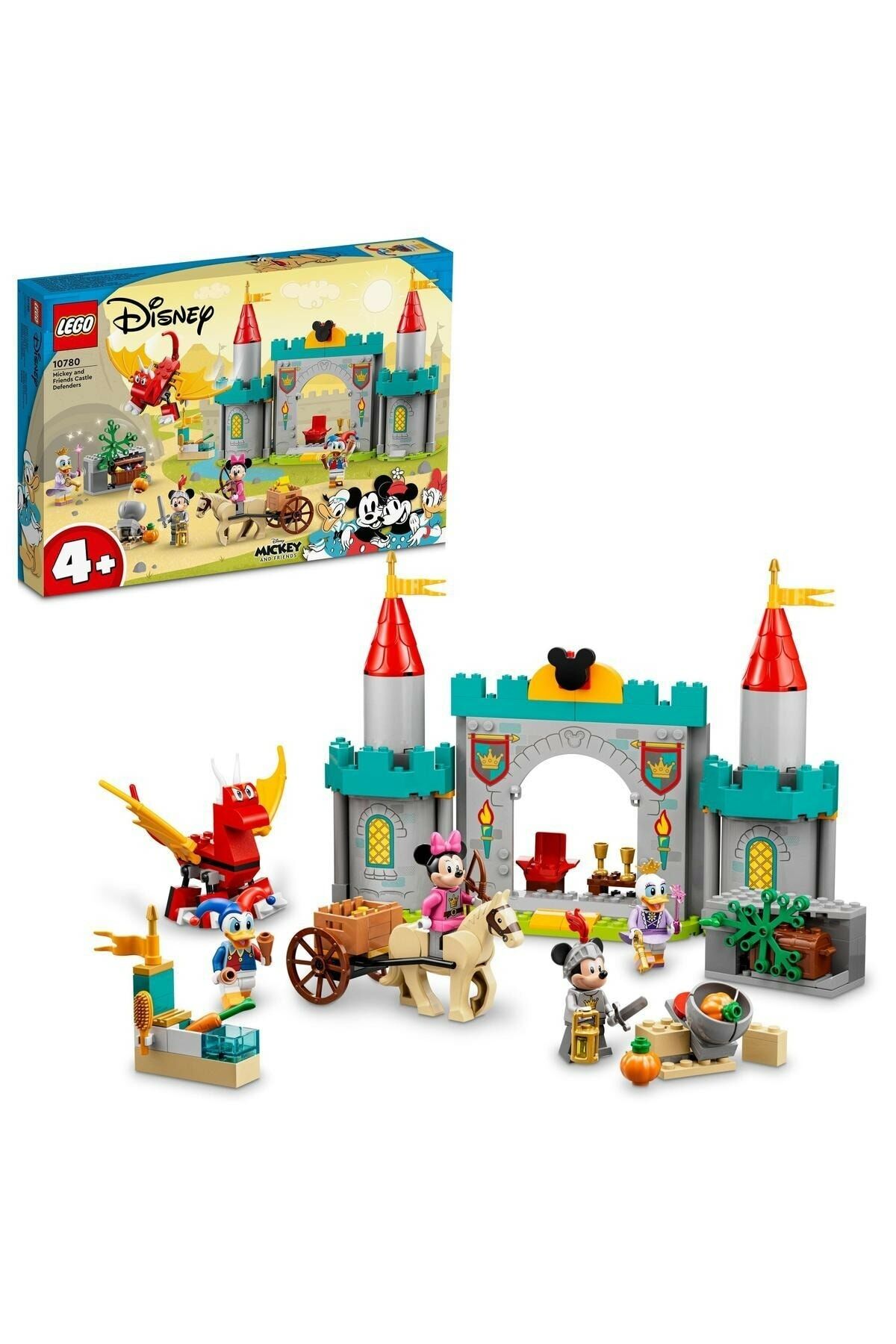 Disney Mickey and Friends – Mickey ve Arkadaşları Kale Muhafızları 10780 - Yapım Seti (215 Parça)