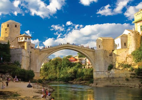 Ks Games Old Mostar Bridge 500 Parça Puzzle