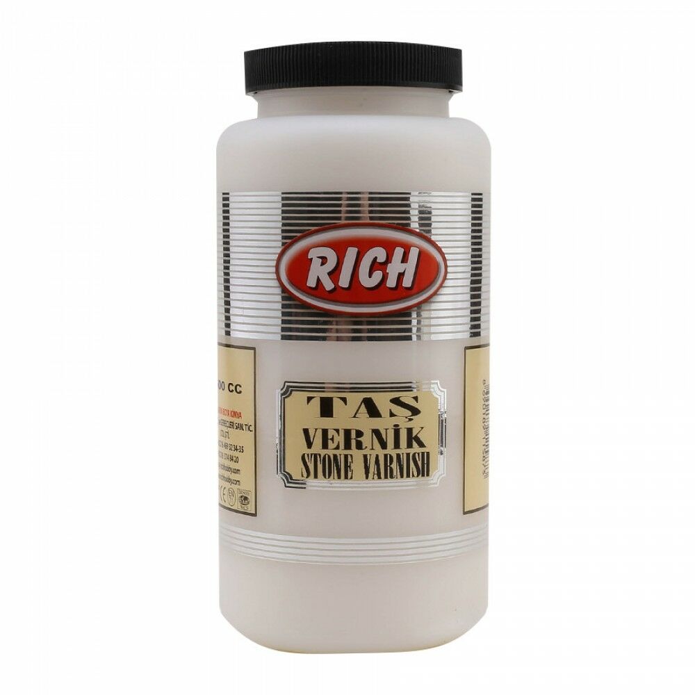 Rich STONE VARNISH / YÜKSEK KORUMALI TAŞ VERNİĞİ 500 CC