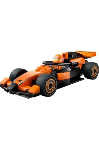 ® City McLaren Yarış Arabalı F1® Sürücüsü 60442 - 6+ Yaratıcı Oyuncak Yapım Seti (86 Parça)