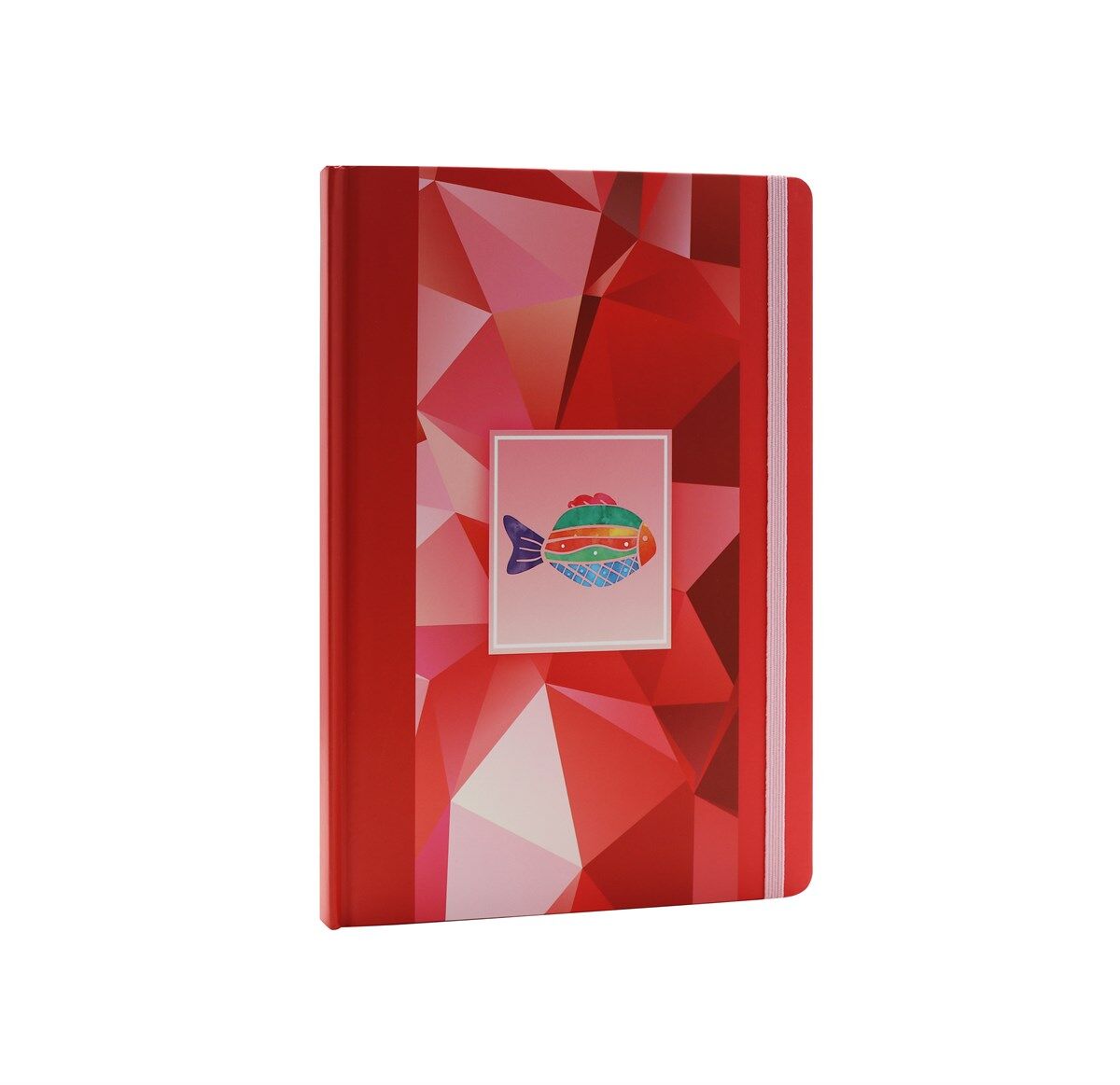 Keskin Color Kısmet 17x24cm 96 Yaprak Çizgisiz Sert Kapak Ciltli Lastikli Defter