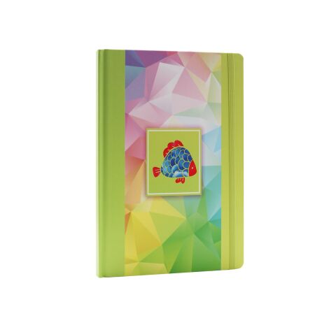 Keskin Color Kısmet 17x24cm 96 Yaprak Çizgisiz Sert Kapak Ciltli Lastikli Defter