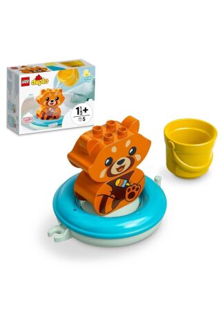 ® DUPLO® İlk Banyo Zamanı Eğlencesi: Yüzen Kırmızı Panda 10964 Yapım Oyuncağı (5 Parça)