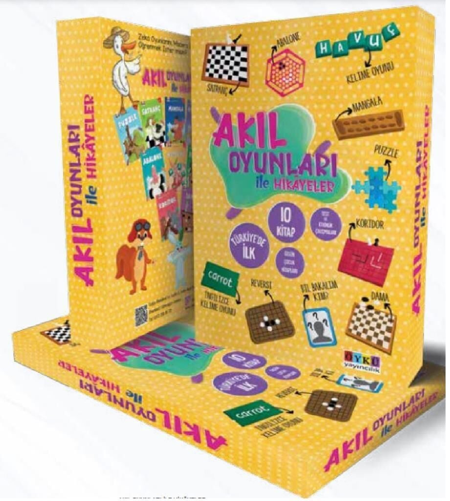 Öykü 2. Sınıf Akıl Oyunları ile Hikâyeler 10 Kitap