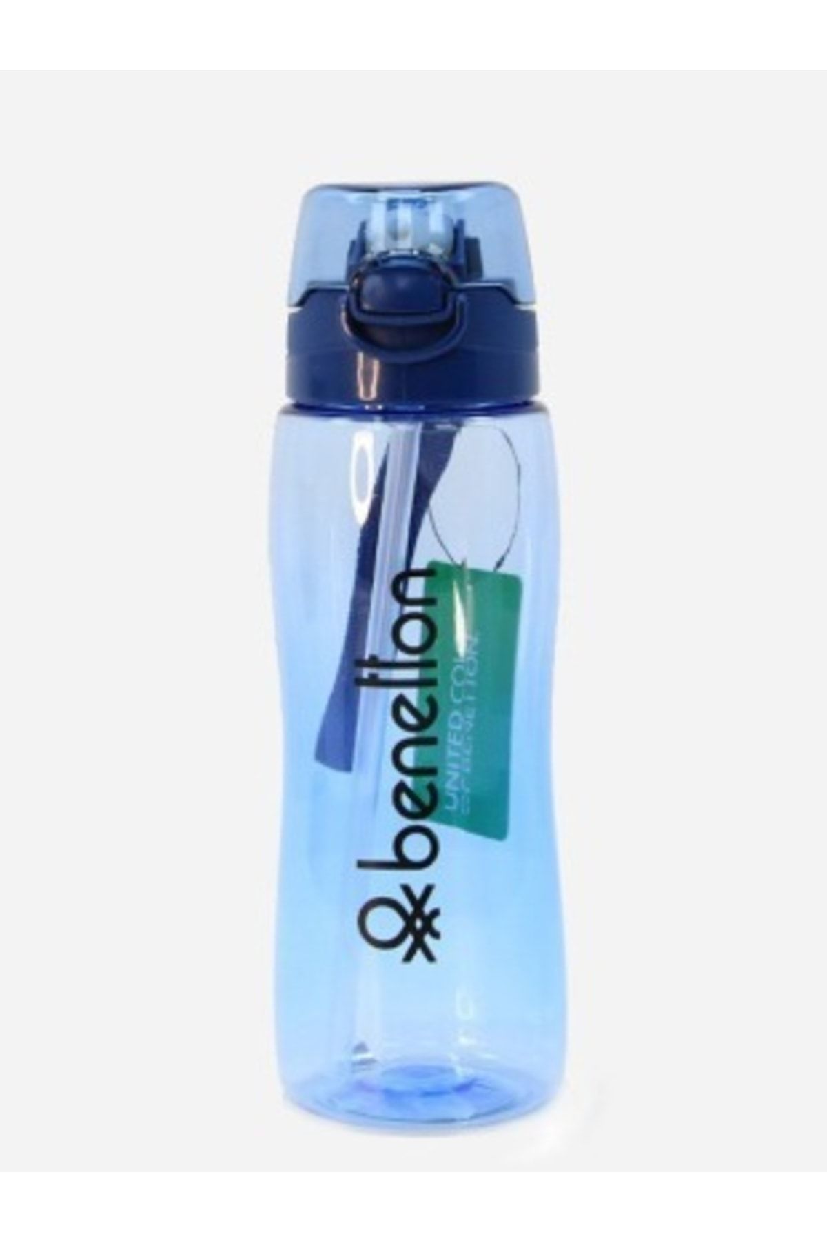 Benetton Matara Suluk Mavi Kilitli Kapak Tritan 700 ml