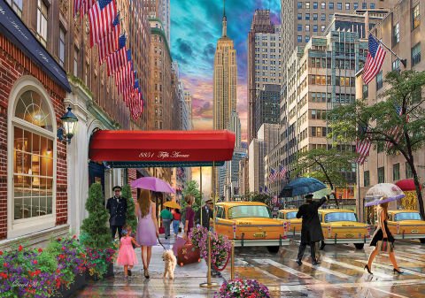 Ks Games Fi̇fty Avenue Nyc Puzzle 1500 Parça Puzzle