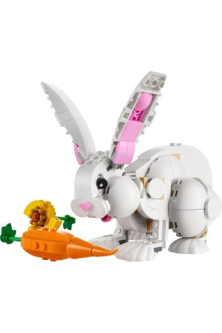 ® Creator 3’ü 1 Arada Beyaz Tavşan 31133 - 8 Yaş ve Üzeri Çocuklar İçin Yapım Seti (258 Parça)