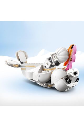 ® Creator 3’ü 1 Arada Beyaz Tavşan 31133 - 8 Yaş ve Üzeri Çocuklar İçin Yapım Seti (258 Parça)