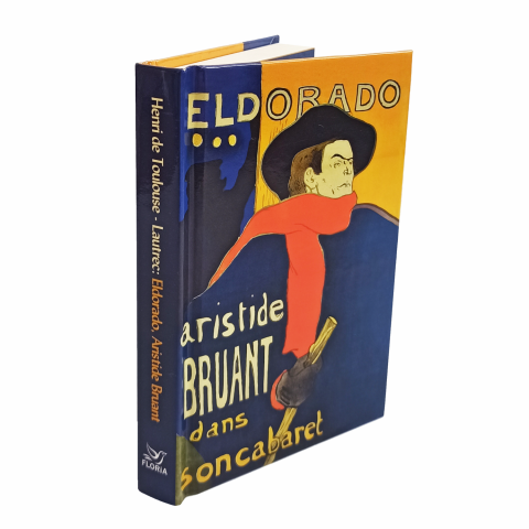 Floria 9x13,5 cm H.T.-L.-Eldorado,Aristide Bruant Sert Kapak Çizgili Defter