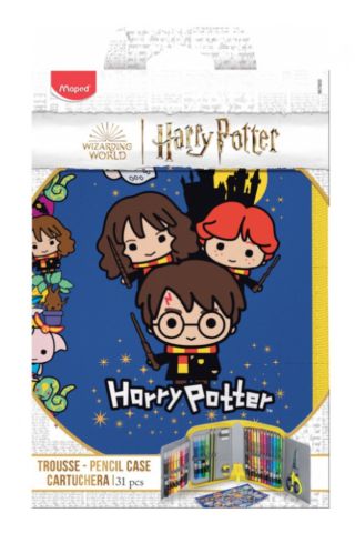 Maped Harry Potter Tek Gözlü İçi Dolu Kalem Çantası