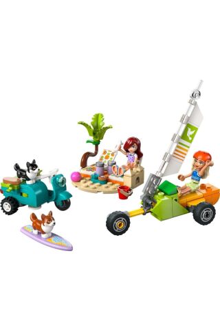 ® Friends Sörfçü Köpekler ve Scooter Macerası 42641 - 6+ Oyuncak Yapım Seti (113 Parça)