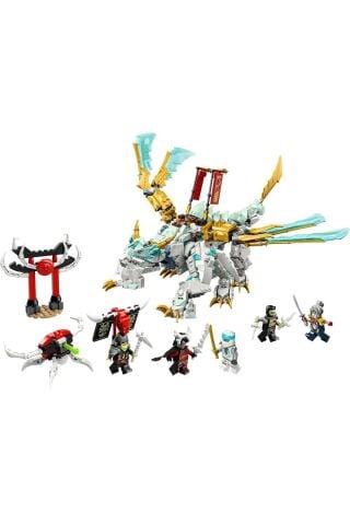 ® NINJAGO® Zane’in Buz Ejderhası Yaratığı 71786 - 10 Yaş ve Üzeri için Yapım Seti (973 Parça)