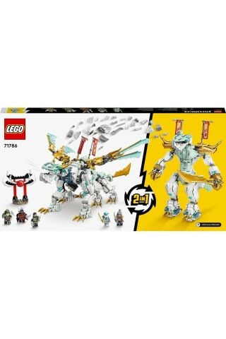 ® NINJAGO® Zane’in Buz Ejderhası Yaratığı 71786 - 10 Yaş ve Üzeri için Yapım Seti (973 Parça)