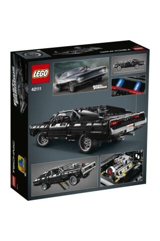 ® Technic Dom'un Dodge Charger'ı 42111 - Yetişkinler için Koleksiyonluk Yapım Seti (1077 Parça)