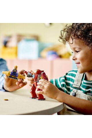 ® Marvel Iron Man Hulkbuster Thanos’a Karşı 76263 – 4 Yaş ve Üzeri Yapım Seti (66 Parça)