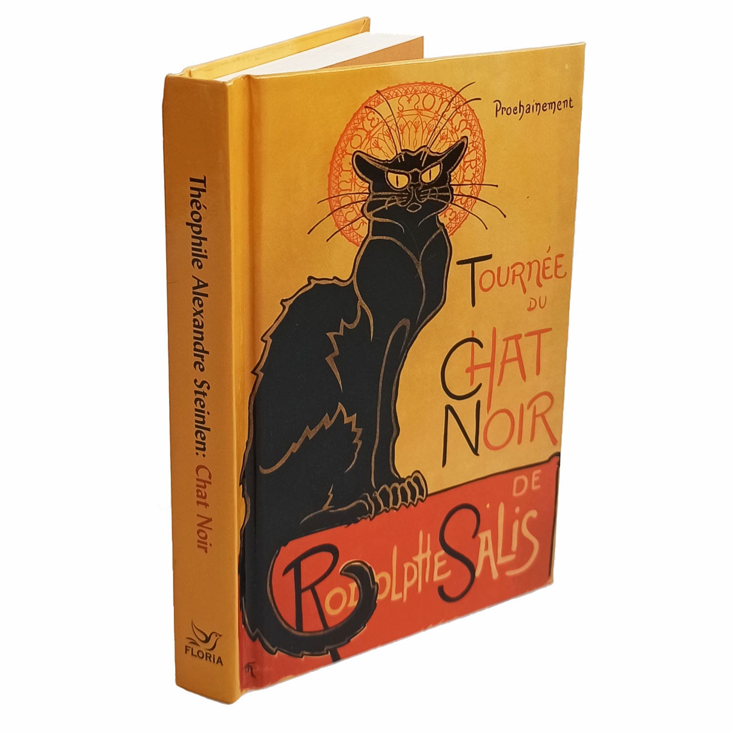 Floria 9x13,5 cm T.A.S-Chat Noir Sert Kapak Çizgili Defter