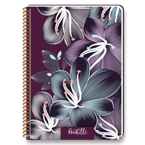Keskin Color Pointille 20x28cm Plastik Kapak 80 Yaprak Noktalı Ciltli Defter