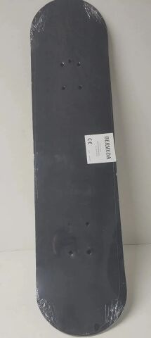 Bermuda Sarı Ahşap Desenli Kaplamalı Kaykay
