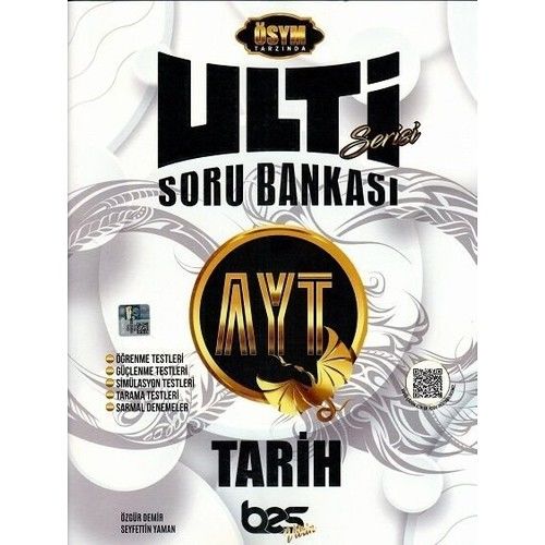 Bes Yayınları YKS AYT Tarih Ulti Serisi Soru Bankası