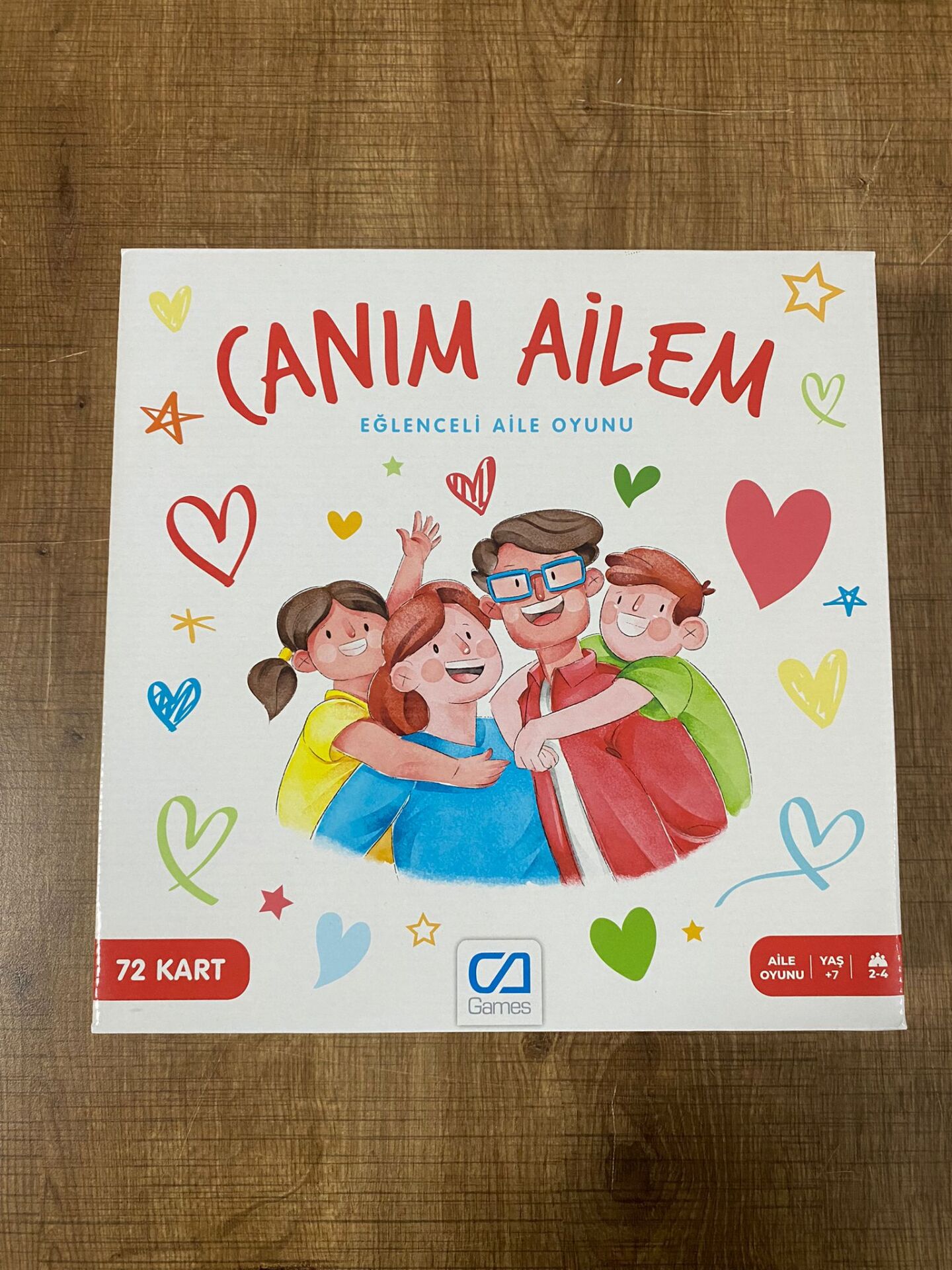 CA GAMES Canım Ailem Kutu oyunu