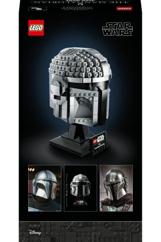 ® Star Wars™ Mandalorian™ Kaskı 75328 - Yetişkinler için Koleksiyonluk Yapım Seti (584 Parça)