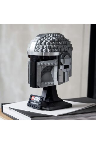 ® Star Wars™ Mandalorian™ Kaskı 75328 - Yetişkinler için Koleksiyonluk Yapım Seti (584 Parça)