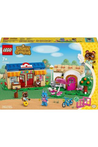 ® Animal Crossing™ Nook's Cranny ve Rosie Evi 77050 - 7+ Oyuncak Yapım Seti (535 Parça)