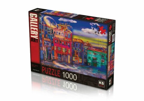 Ks Games Ni̇ght Wi̇thout The Moon 1000 Parça Puzzle