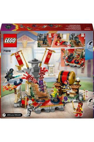 ® NINJAGO® Turnuva Savaş Arenası 71818 – 7 Yaş ve Üzeri Yapım Seti (659 Parça)