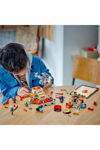 ® NINJAGO® Turnuva Savaş Arenası 71818 – 7 Yaş ve Üzeri Yapım Seti (659 Parça)