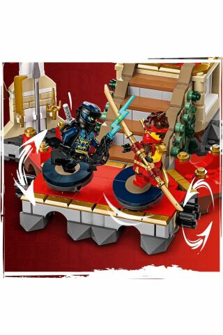 ® NINJAGO® Turnuva Savaş Arenası 71818 – 7 Yaş ve Üzeri Yapım Seti (659 Parça)