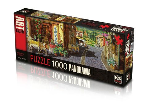 Ks Games Panorami̇k Ri̇storante Ii Pai̇olo 1000 Parça Puzzle