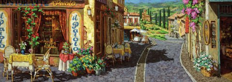 Ks Games Panorami̇k Ri̇storante Ii Pai̇olo 1000 Parça Puzzle