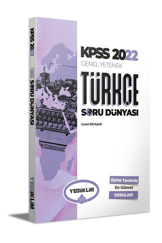 Yediiklim Yayınları 2022 KPSS Genel Yetenek Türkçe Soru Dünyası