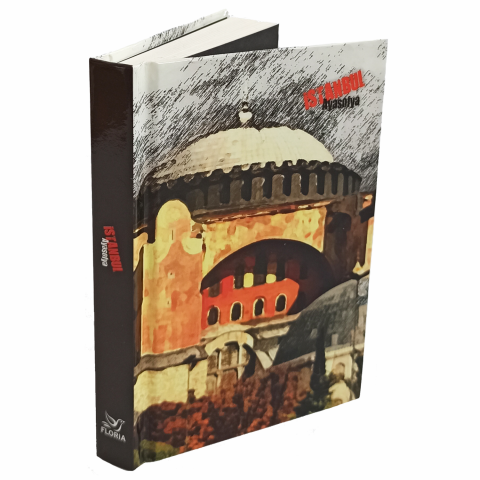 Floria 9x13,5 cm İst.-Ayasofya Camii Sert Kapak Çizgili Defter