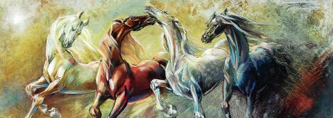 Ks Games Panoramik Dream Horse 1000 Parça Puzzle