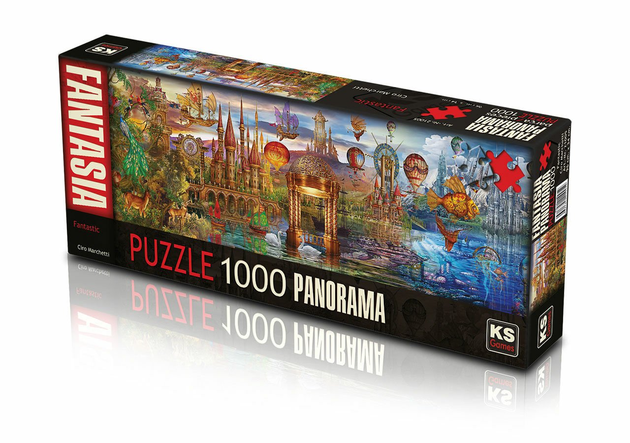 Ks Games Panoramik Fantastic 1000 Parça Puzzle