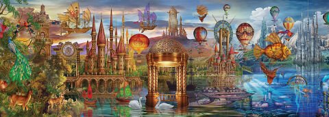 Ks Games Panoramik Fantastic 1000 Parça Puzzle