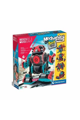 Clementoni 61360tr Mechanics Junior Hareketli Robotlar 5ın1