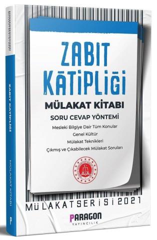 Paragon Yayıncılık 2021 Zabıt Katipliği Sınavı Mülakat Kitabı
