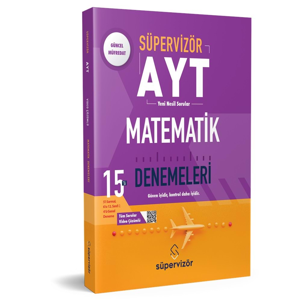 Süpervizör Ayt Matematik 15 Li Deneme